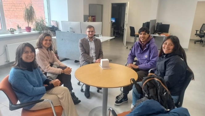 Studenti no Spānijas Jelgavas tehnikumā